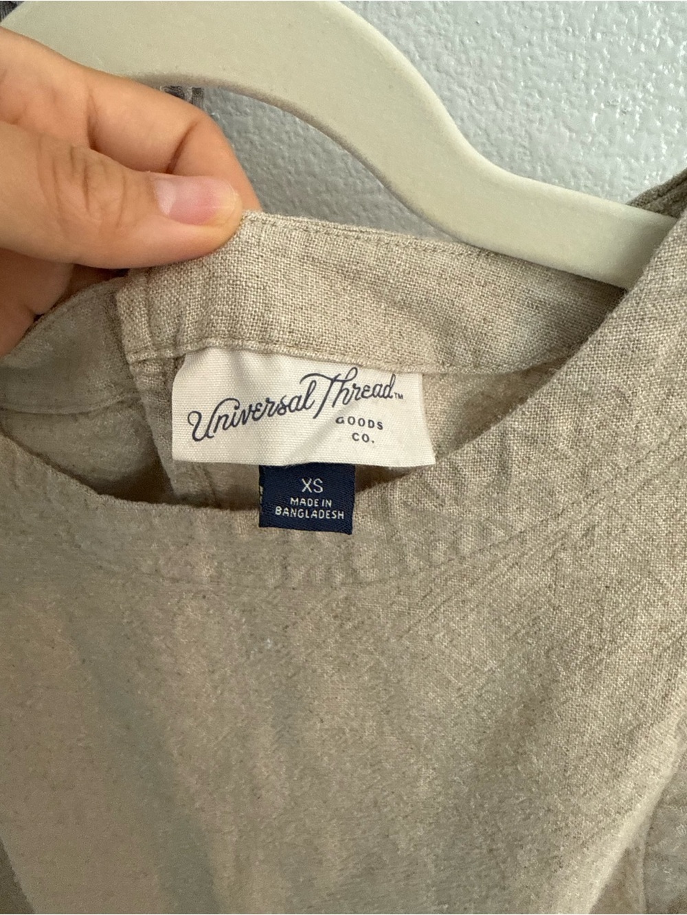 Target Universal Thread Linen blend tank - Picture 2 of 4
